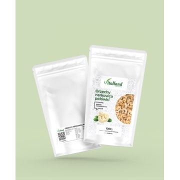 Orzechy nerkowca połówki 1000g Orzechy nerkowca połówki 1000g